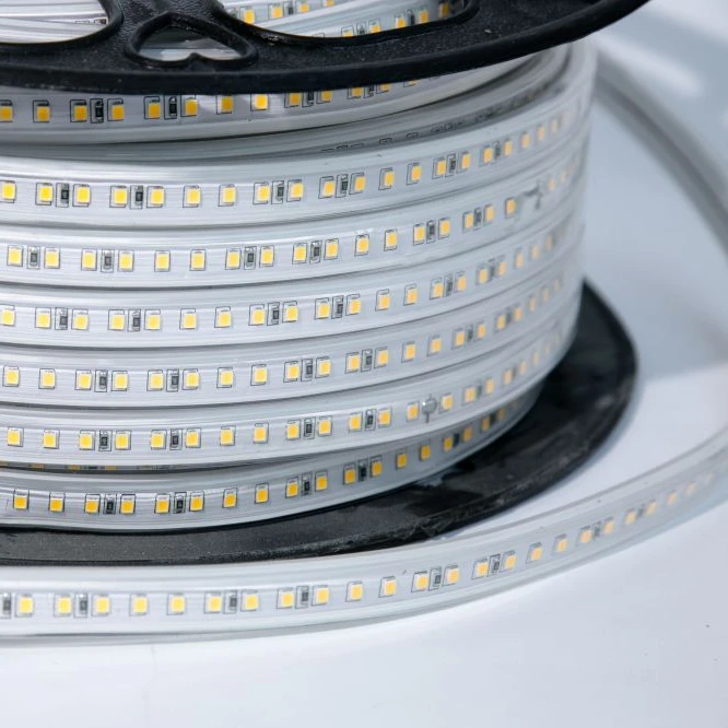 smd 2835  High voltage Flexible neon waterproof led strip light  AC 110V  120V 220V 240V 120leds/m 50m/roll