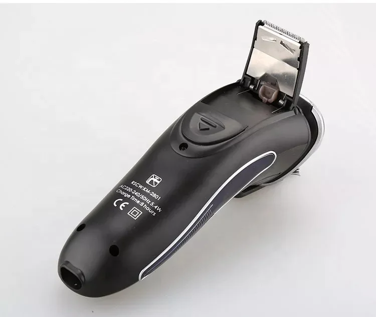 kemei KM-2801 Rechargeable cordless shaver for men 3 rotating blade  beard razor