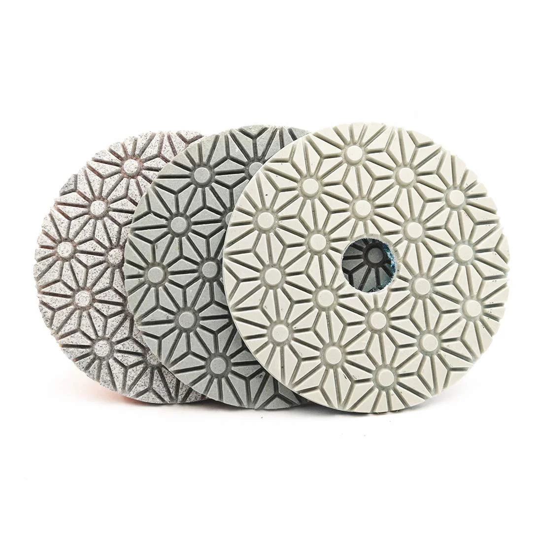 Ceramics 4inch 100mm  diamond polishing pads For Polishing saw blade
