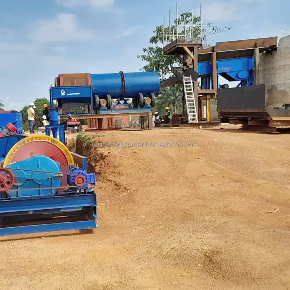 High Performance Tin Tantalum Mineral Beneficiation Equipment Complete Line Alluvial Tin Ore Processing Plant In Nigeria