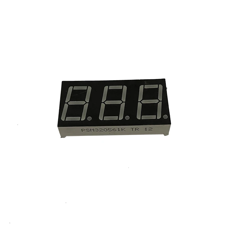 Manufacturer full color 0.36 inch 7 segment 3 digit led display controller ic