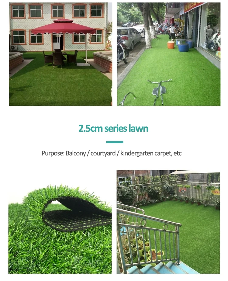 Chinese Home Garden Carpet Outdoor Synthetic Grass Golf Artificial Carpet Grass