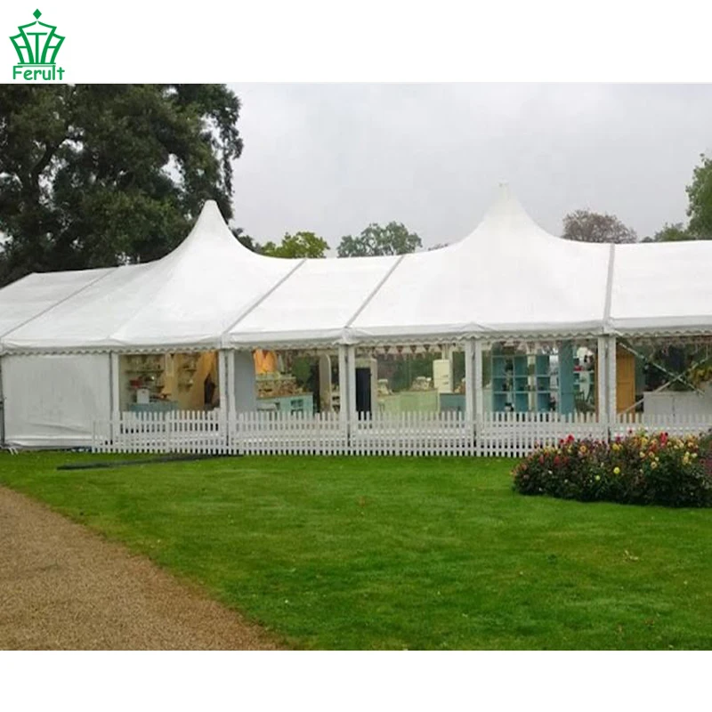 Factory Price 400 seater 2tents  white wedding hall tent decoration lining indoor wedding tents