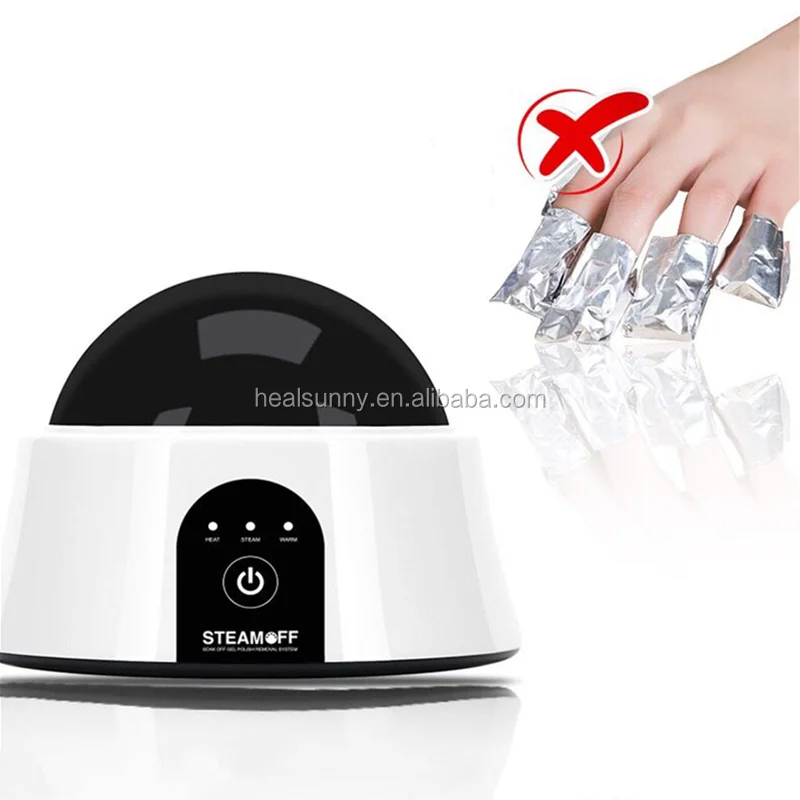Electric Auto gel nail polish quickly machine steam remover nail steamer for gel removal