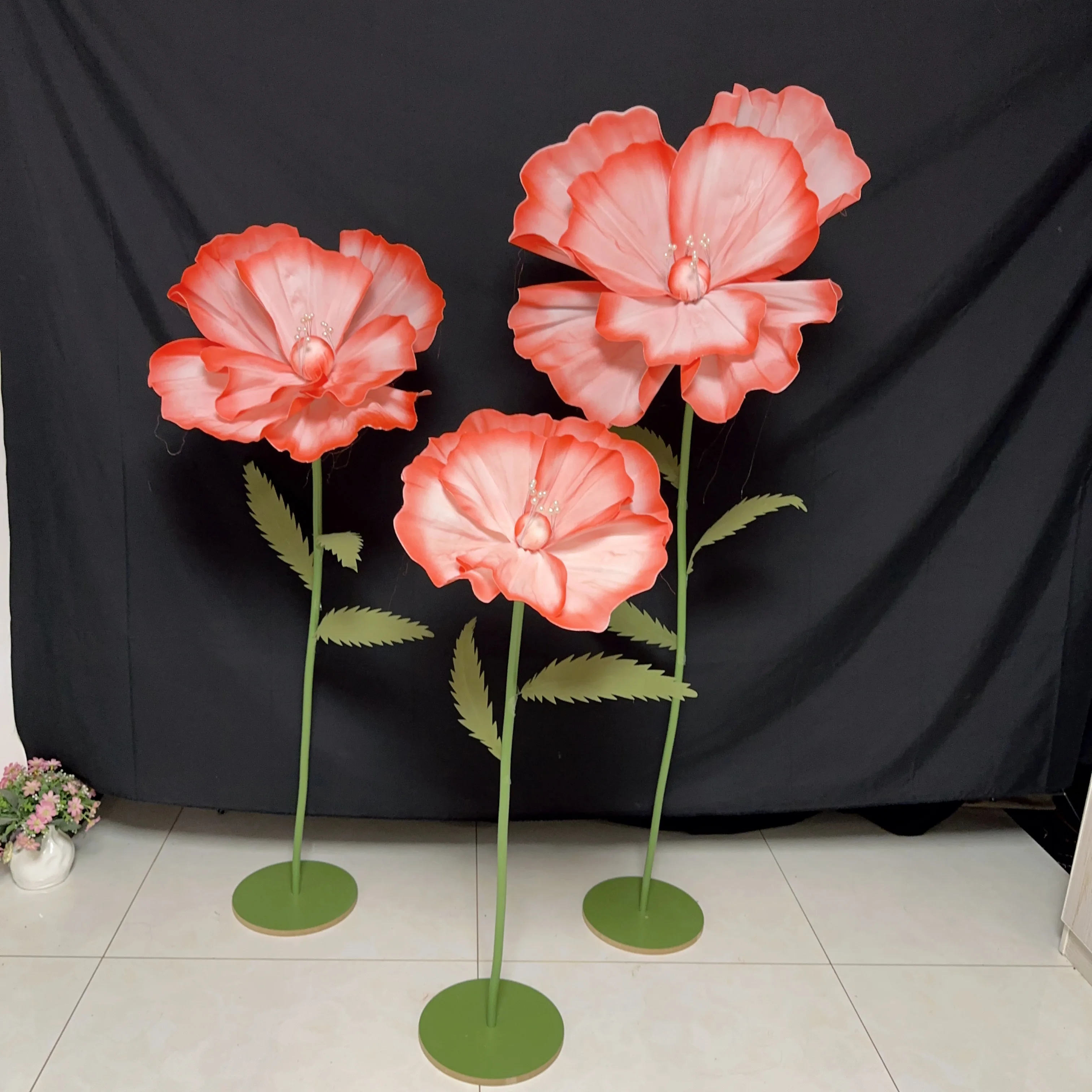 Factory-customized Wedding Road-leading Dyeing Yumeiren Paper Flower Window Exhibition Stage Photography Props Flower Arch