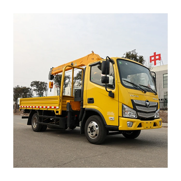 10 Ton Truck Truck Crane, Telescopic Boom Crane, China Small Car Mobile Crane