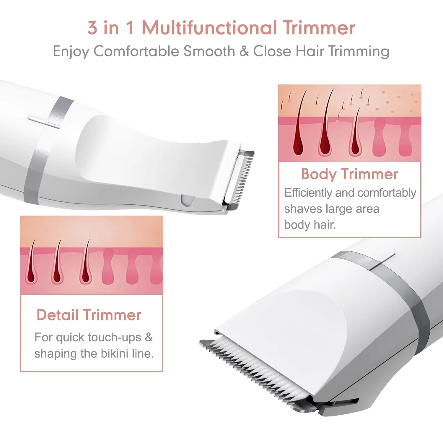 OEM Woman Hair Removal Appliances Epilator Machine Best Portable Epilation Ipl Hair Removal Epilator Painless