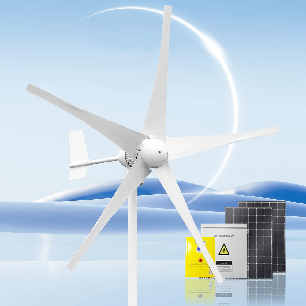 5kw 10kw 20kw Wind Turbine Generators for Rooftop Wind Energy Power Mill Competitive Price Wind Electricity Generator