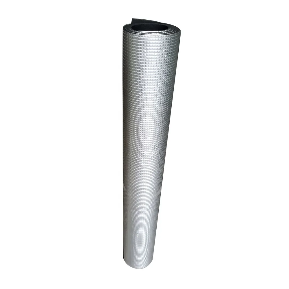 Fireproof Radiator Reflector Foil Insulation Heat Reflective Closed Cell PE Foam Reflector Radiant Barrier