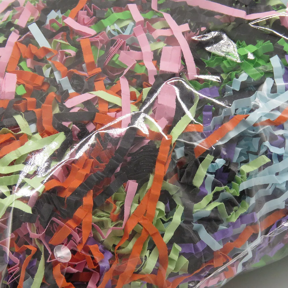 gift box packing pets digging box craft filling bulk mixed colors cardboard crinkle shredded paper