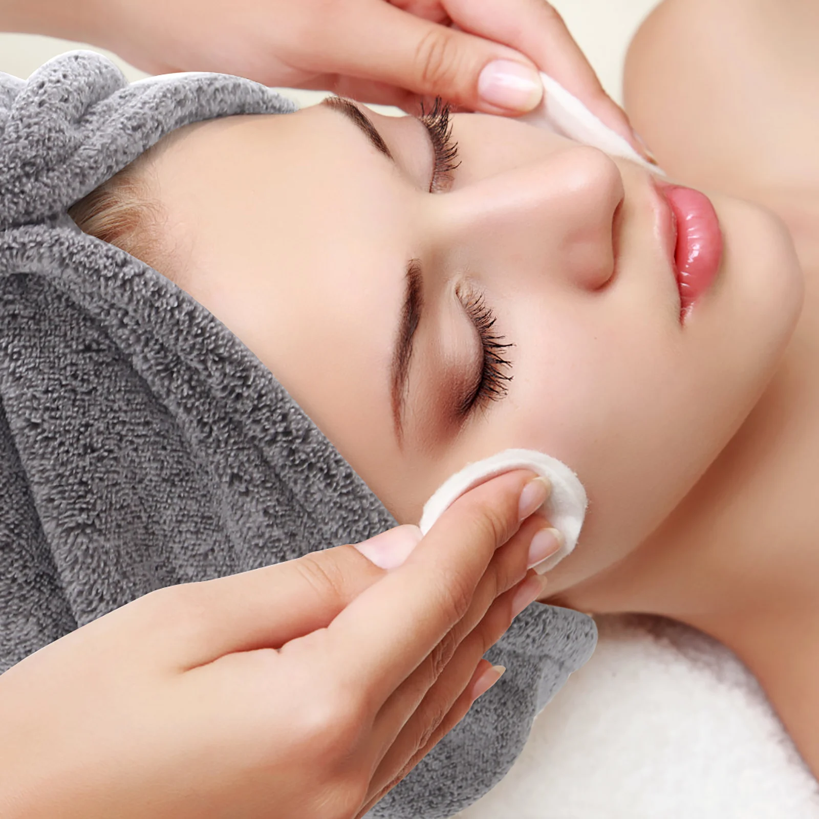 Bamboo Hair Towel Wrap Microfiber Hair Drying Shower Turban