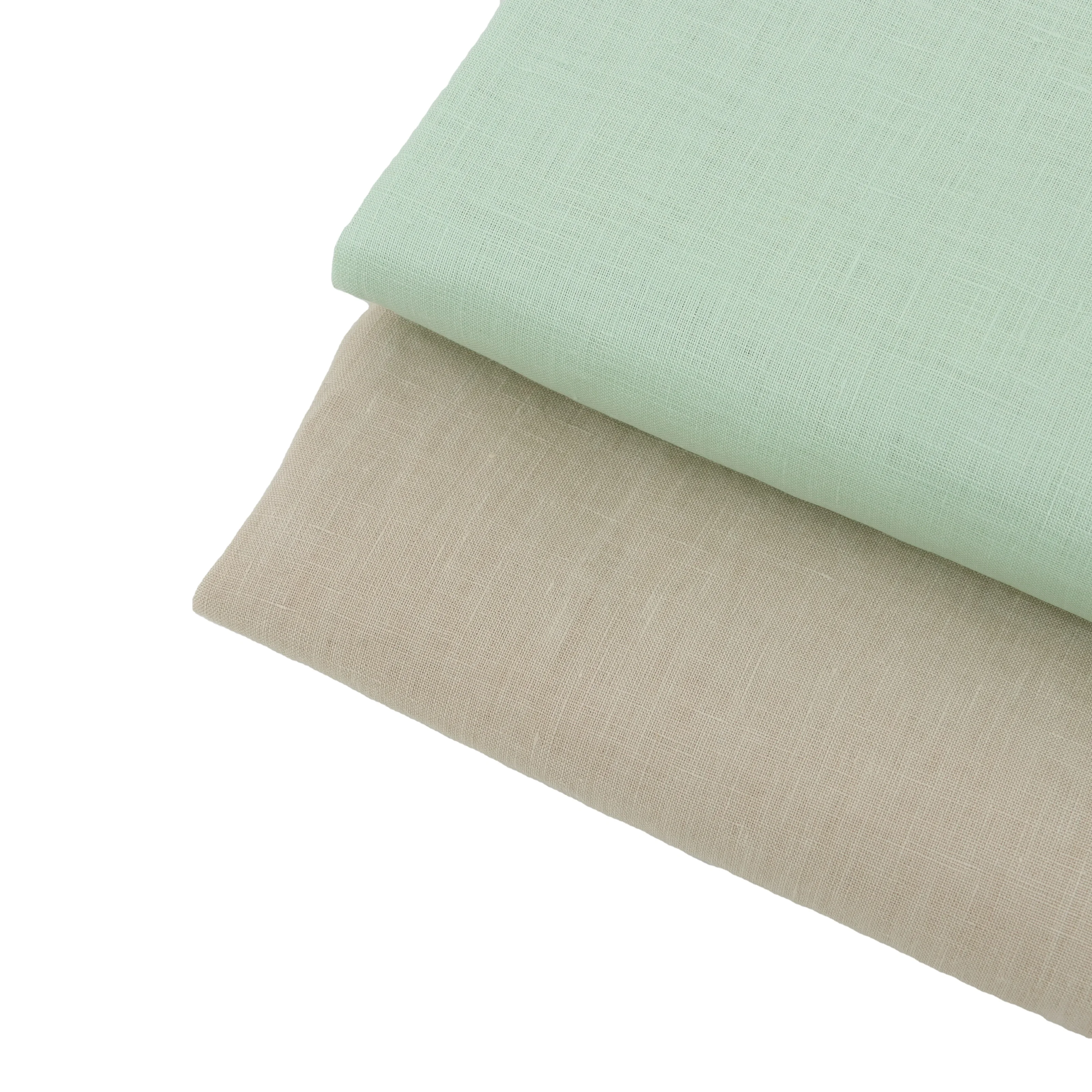 100%Ramie  Pure yarn fabric Plain Linen  cloth fabric linen Dress Design fabrics for clothing