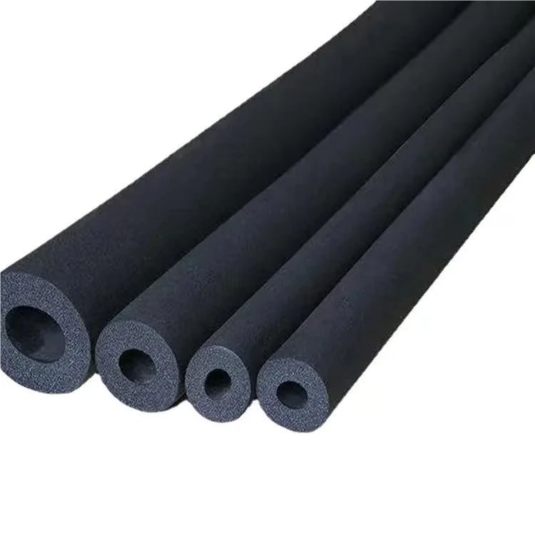 Flame retardant soft foam rubber tube insulation rubber foam pipe closed cell rubber foam tube