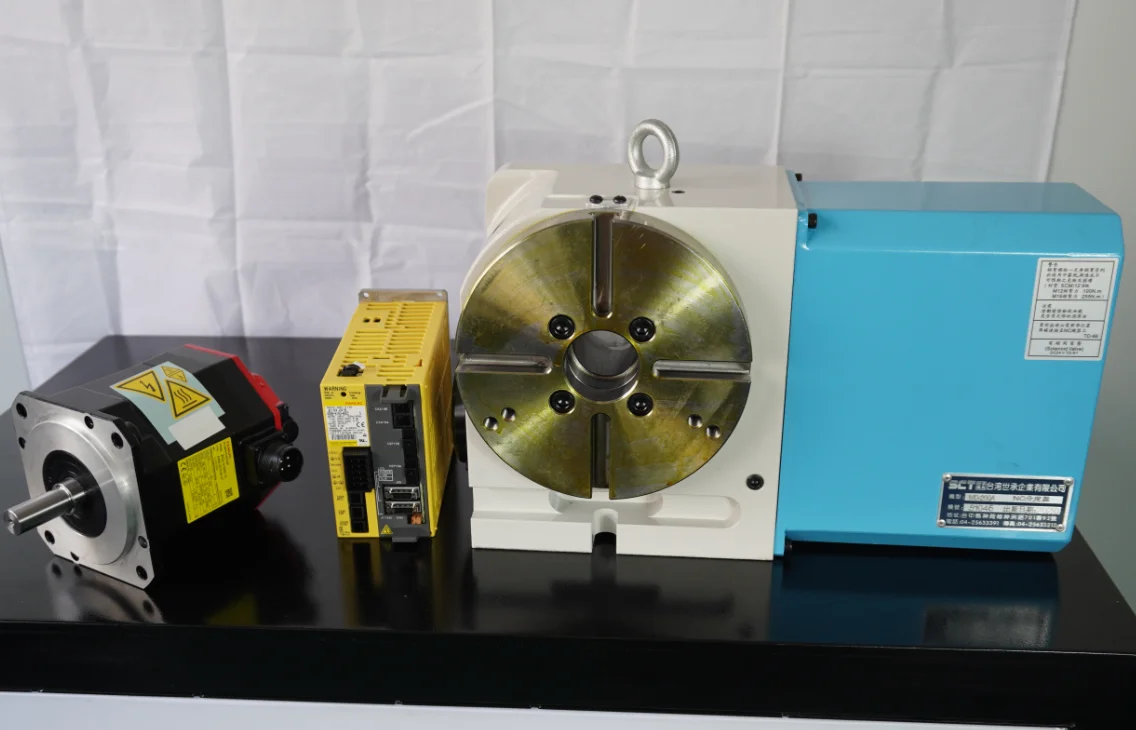 Прецизионная гидравлическая фиксирующая универсальная разделительная головка, центр станка с ЧПУ, мостовая пластина с 4-й Осью, вращающийся стол