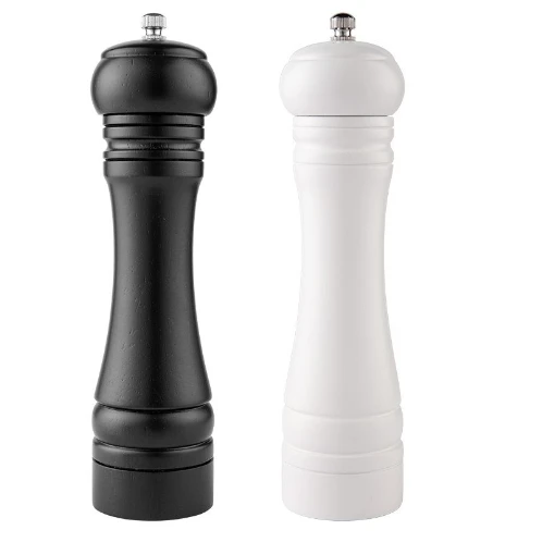 Cross-border set wooden pepper grinder manual pepper sea salt grinding tool household pepper mill ceramic mold core