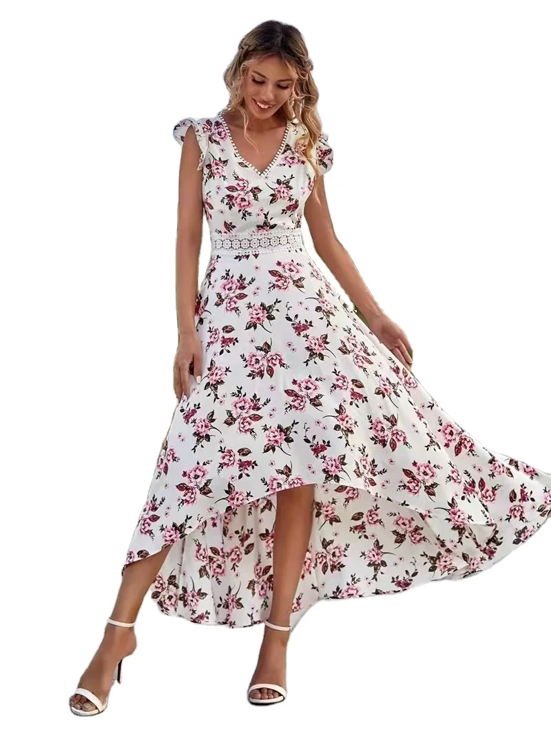 Sell High-Quality Good Price Womens Dresses Casual Summer Passion Bright And Clear Youth Clean Sexy Dress Women
