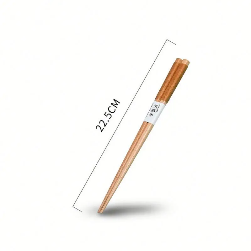 Bulk buy cheap custom japanese korean reusable square bamboo beech wooden sushi chopsticks prices
