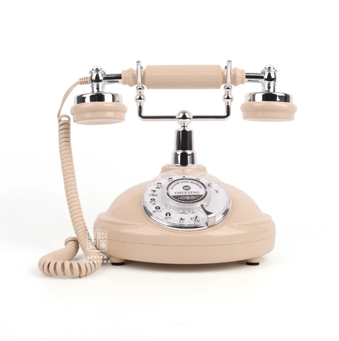 Audio Guestbook Phone for Wedding Home Decoration Telephone Booth Audio Guest Book Antique Telephone