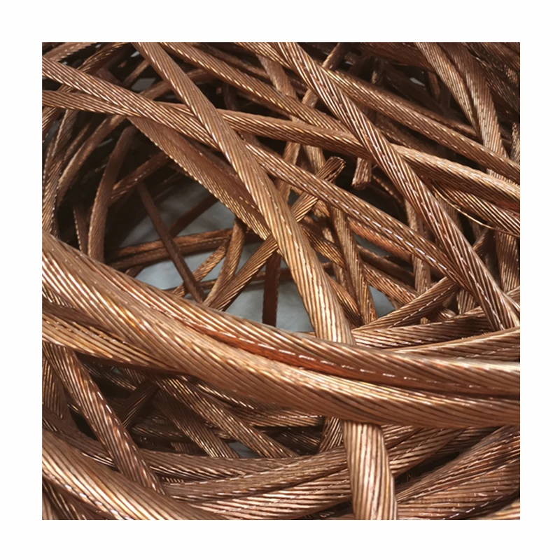 Factory direct selling high purity copper scrap wire 99.99% high quality bright bare copper scrap wire