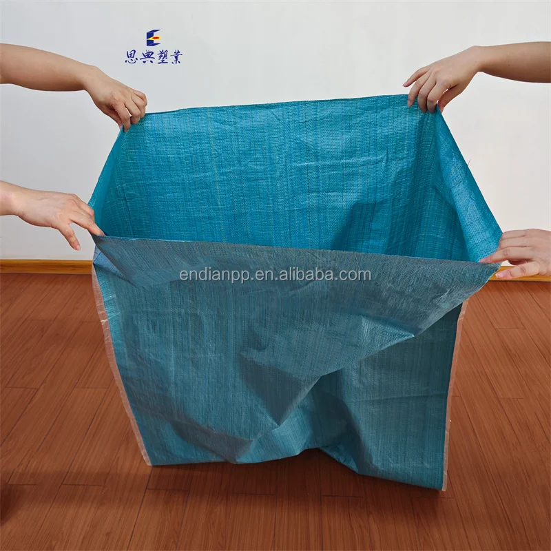 10kg 20kg 25kg 50kg White Polypropylene Woven Sacks Freight Flood Sand Seed Feed Chemical Recyclable Packaging Bags