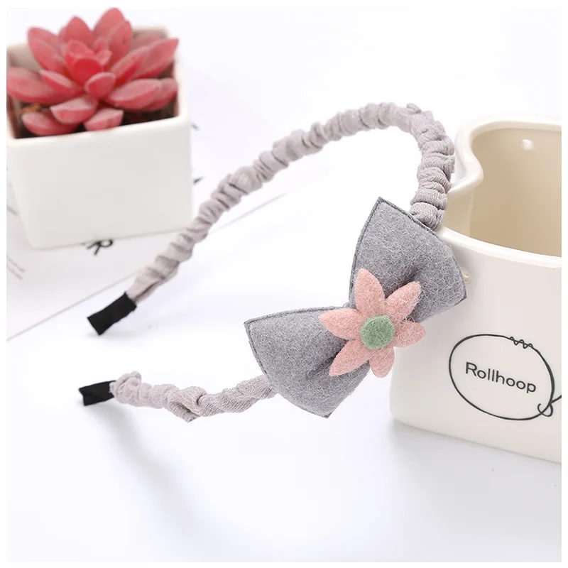 
Style Black Denim Five Pointed Star Headband Denim Hair Band HB549 Wholesale New Simples Design Knot Cowboy for Women and Girls 