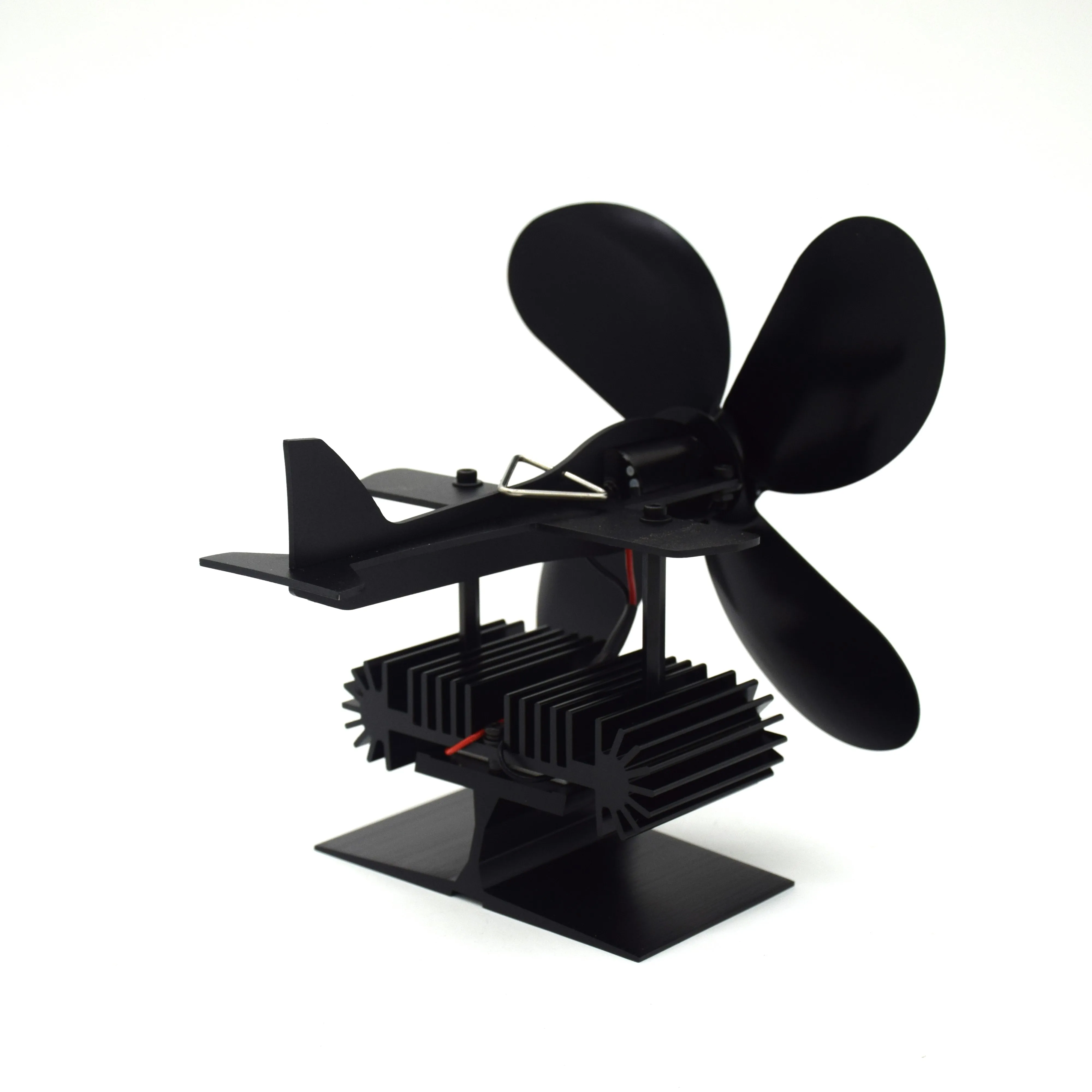 Factory Selling Circulates Warm Wind Wood Burning Thermal Furnace Fan Heated Air Eco Stove Fan
