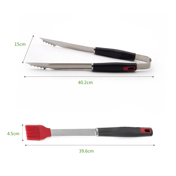 
Stainless Steel BBQ Tool Set BBQ Grill Tools Set BBQ accessories with individual box 