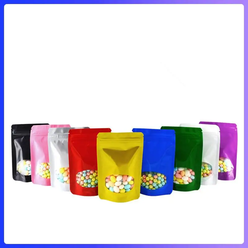 Custom Printed Food Grade Ziplock Snack Custom Plastic Pouch Packaging Food Packing Bag