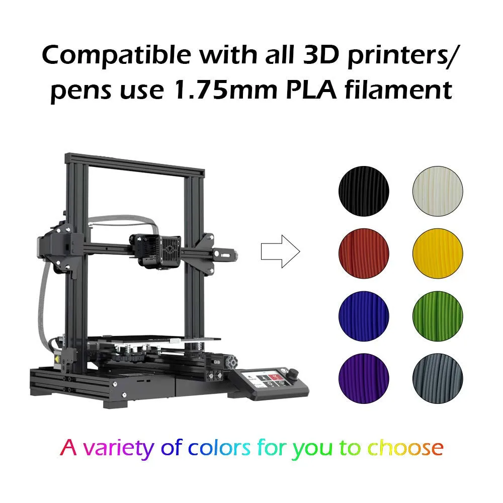 1.75mm 3D Printing Filament PLA Fit Fdm 3D Printer Purple