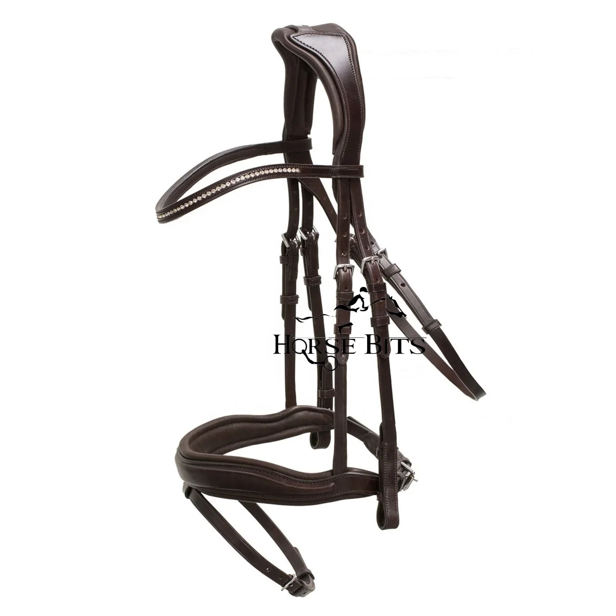 Уздечка для лошадей уздечка английской лошади Выездки лошадей/уздечка кожаной с мягкой подкладкой/уздечки прыжков