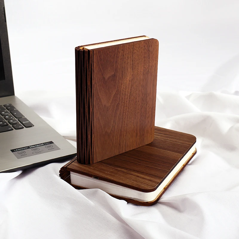 Складная Usb-лампа для книг на заказ гибкий деревянный светодиодный ночник светодиодная лампа украшения