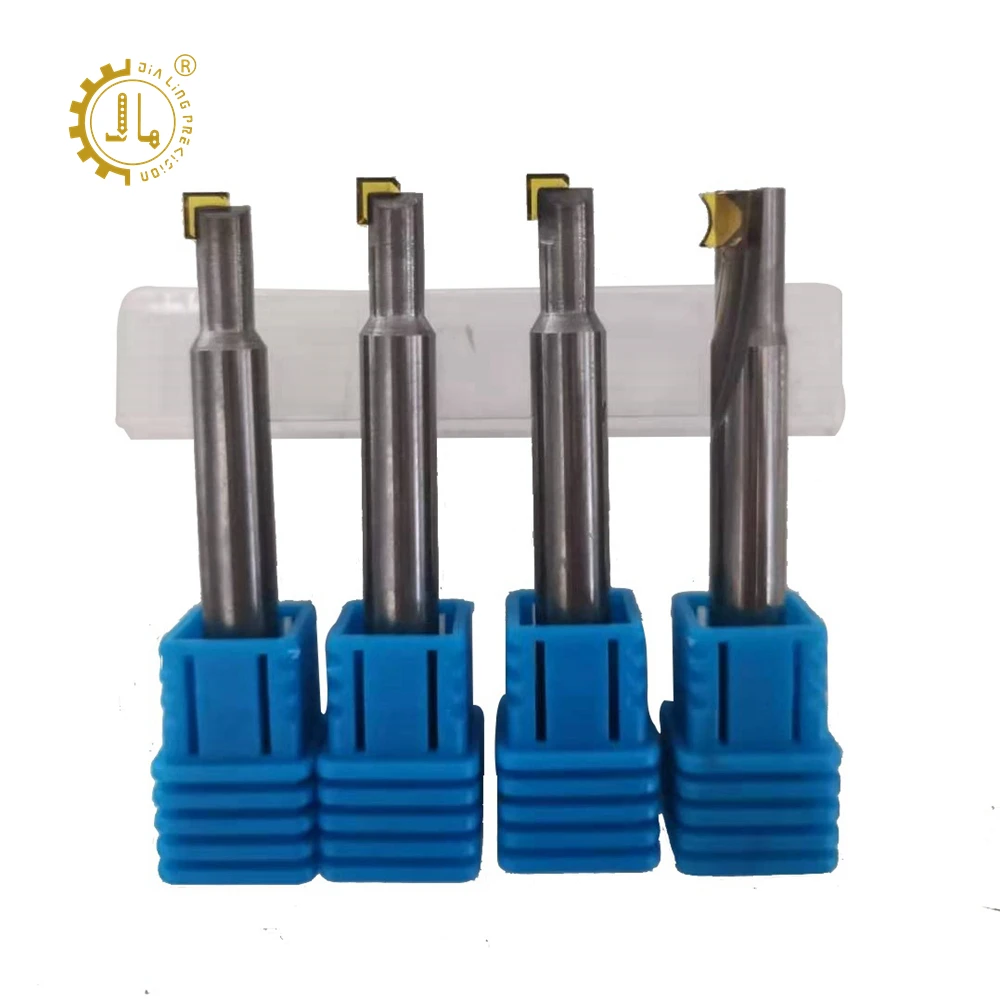 PCD Acrylic Polishing Router Bits MCD Diamond Milling Cutter Polishing Tool For Acrylic Glass