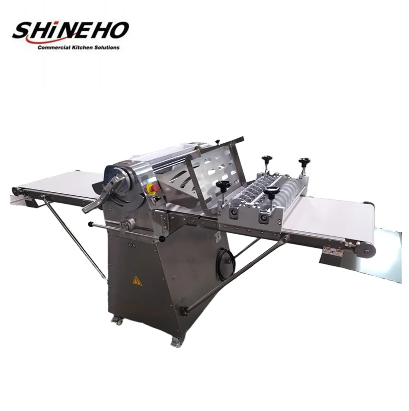 Прямая Продажа с завода Shineho машина для прессования виниловых пластинок 520 тестораскатка из нержавеющей стали резаком