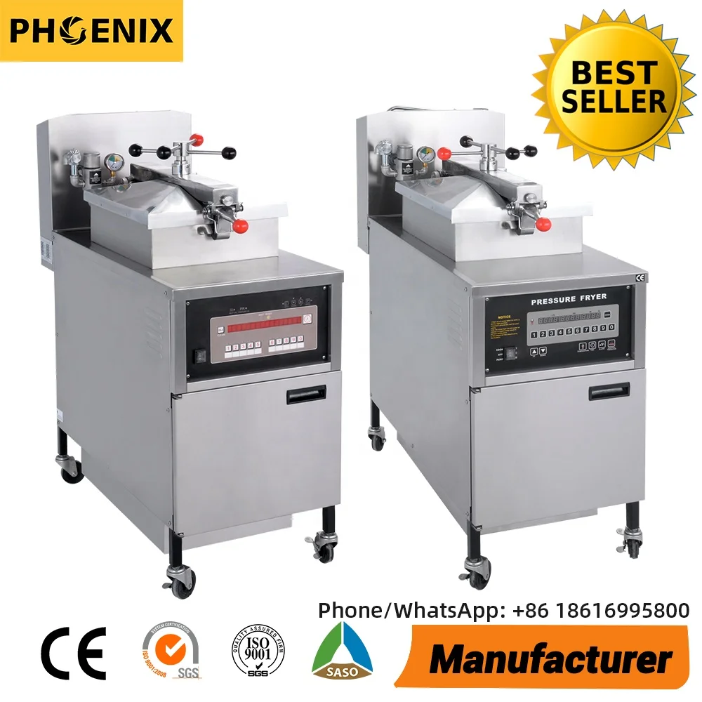 henny America USA Style computron 8000 pressure 500 fryer pressure deep chicken pressure fryers