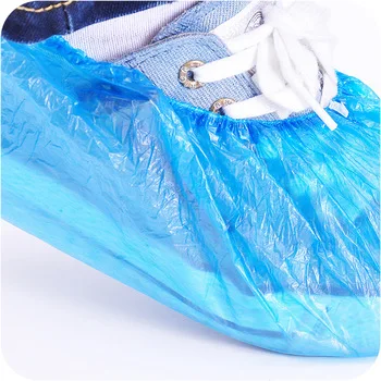 ppe safety equipment Disposable plastic Shoe Cover CPE shoe cover