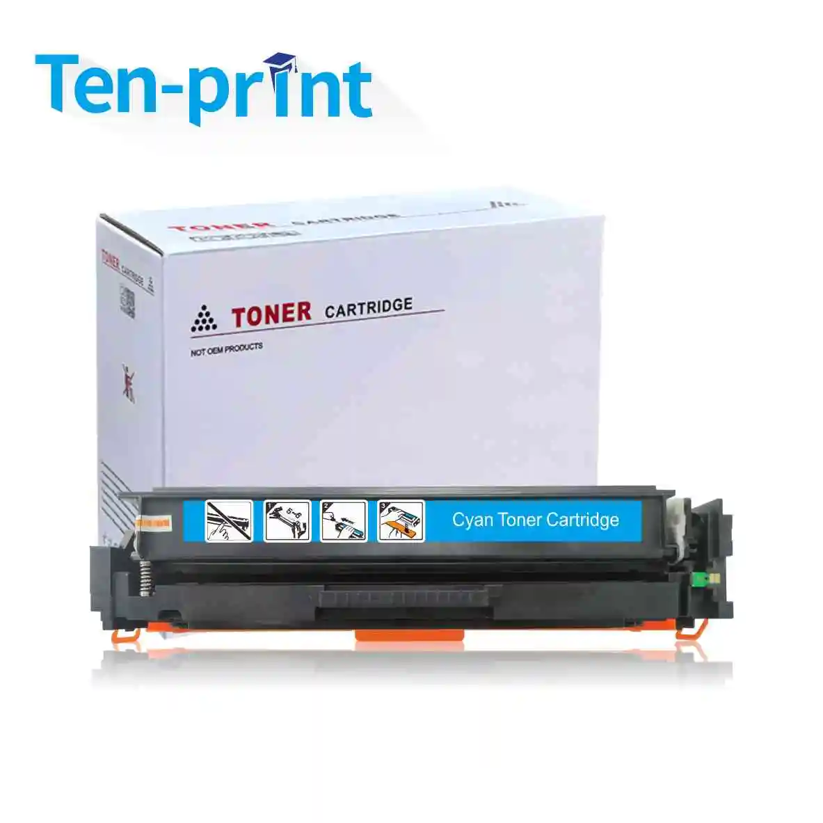 Ten-print Заводская розетка 204A CF510A CF511A CF512A CF513A тонер-картридж для HP M154 M180 M181
