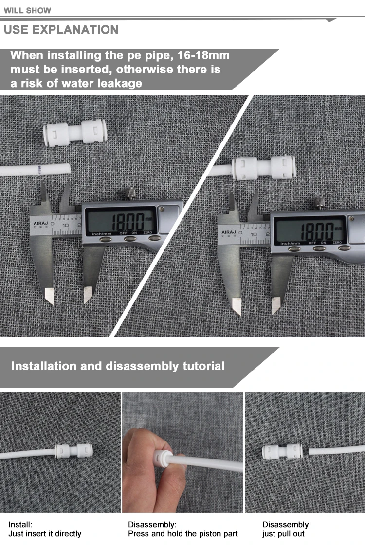 China Professional Manufacturer Plastic Manual Ball Valve For Water Filter Purifier Parts