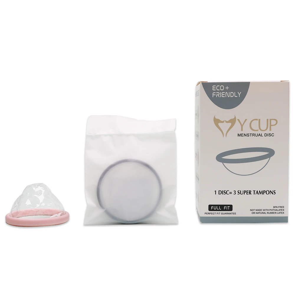 Wholesale Custom Reusable Medical Wholesale Organic Comfortable Women Silicone Menstrual Disc