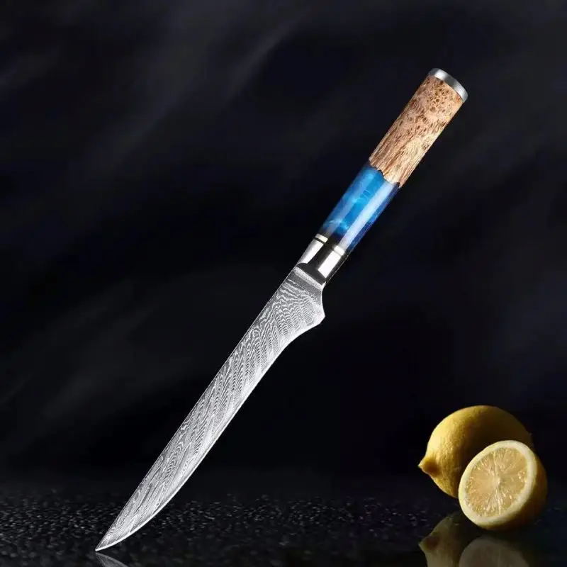 Well Packed High Carbon Chef Knife Kitchen Knife For Meat Fish Poultry Chicken