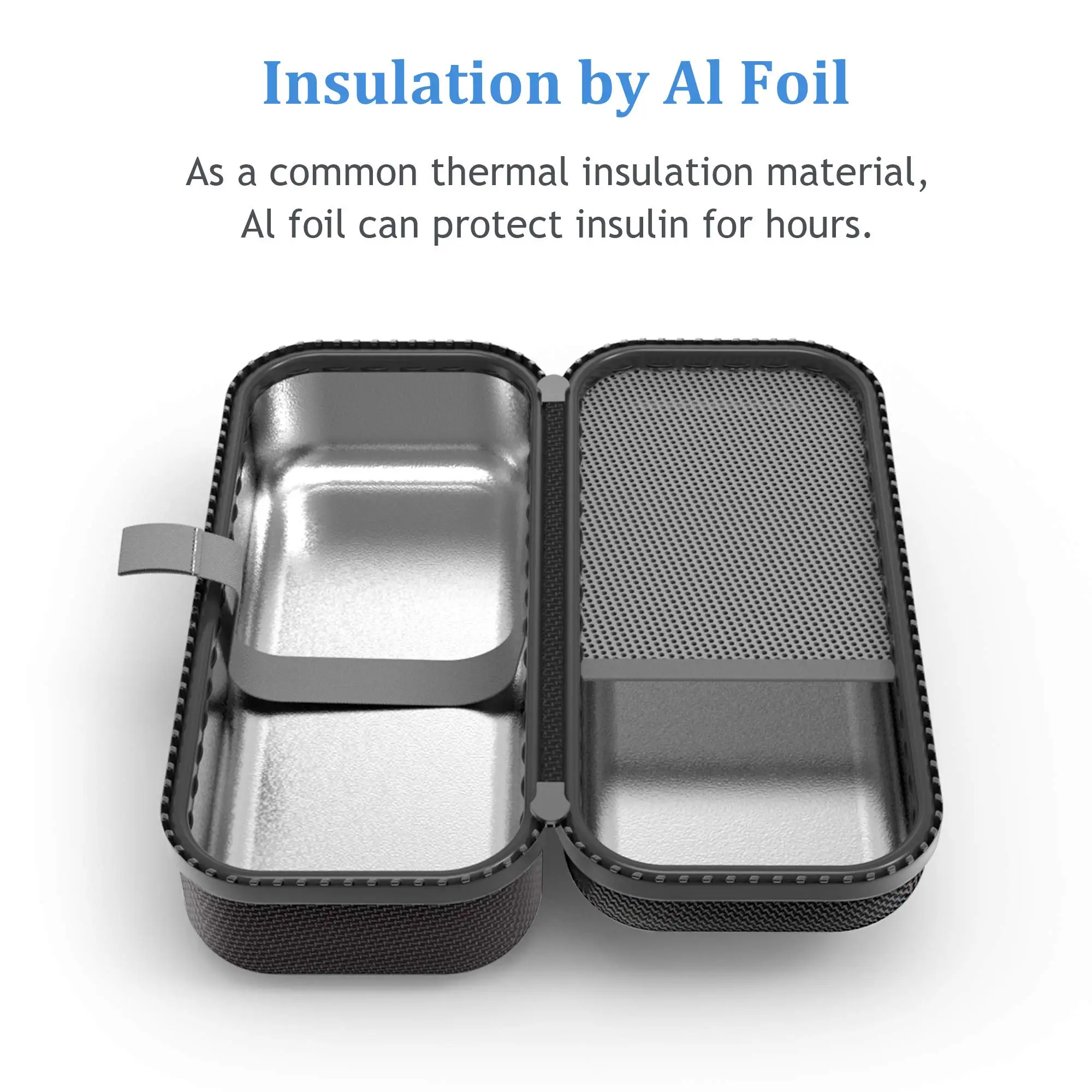 Custom Insulin Pen Carrying Case Portable Medical Cooler Bag for Diabetes with  - Convenient storage Insulin Case