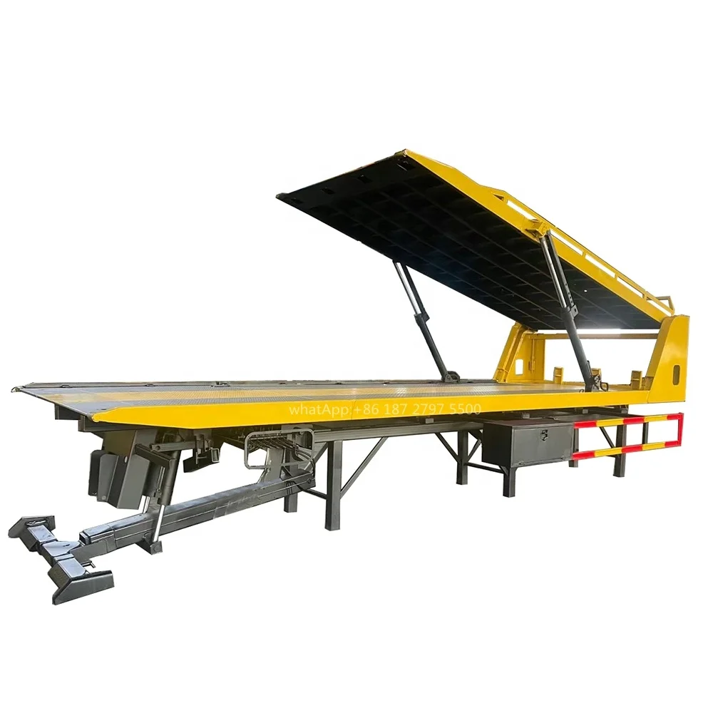 High quality 3 tons 4 tons 5 tons tow truck flatbed,double layer flatbed wrecker body tilt tray bed deck flatbed slide rollback