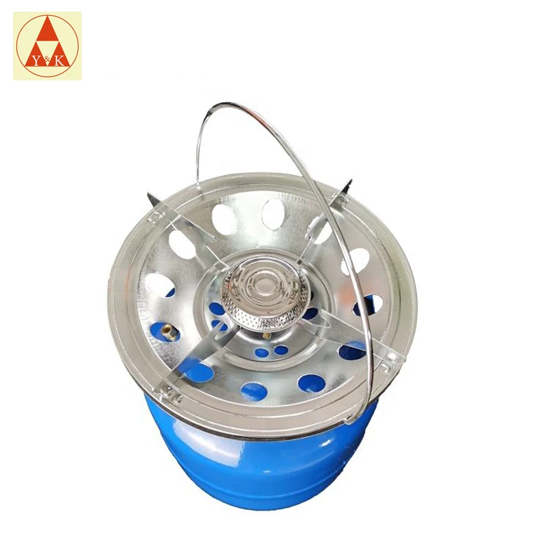 Cheap Blue Mini  LPG Gas Cylinders Tank 2kg Cooking Gas Stove and Cylinder for Camping BBQ