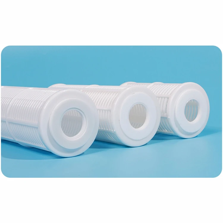 Remove sediment sand particle 80 micron washable fishbone nylon mesh filter cartridges