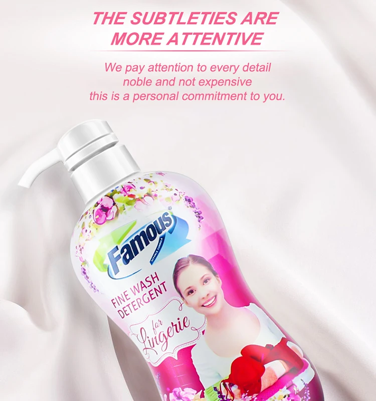 Wholesale Price Famous Brand women liquid laundry detergent for lingerie Concentrated Detergent Washing Powder Washing