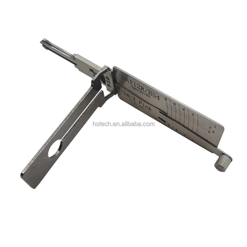 Original Lishi DAT12R/B54 2in1 Decoder and Pick for H ino Trucks