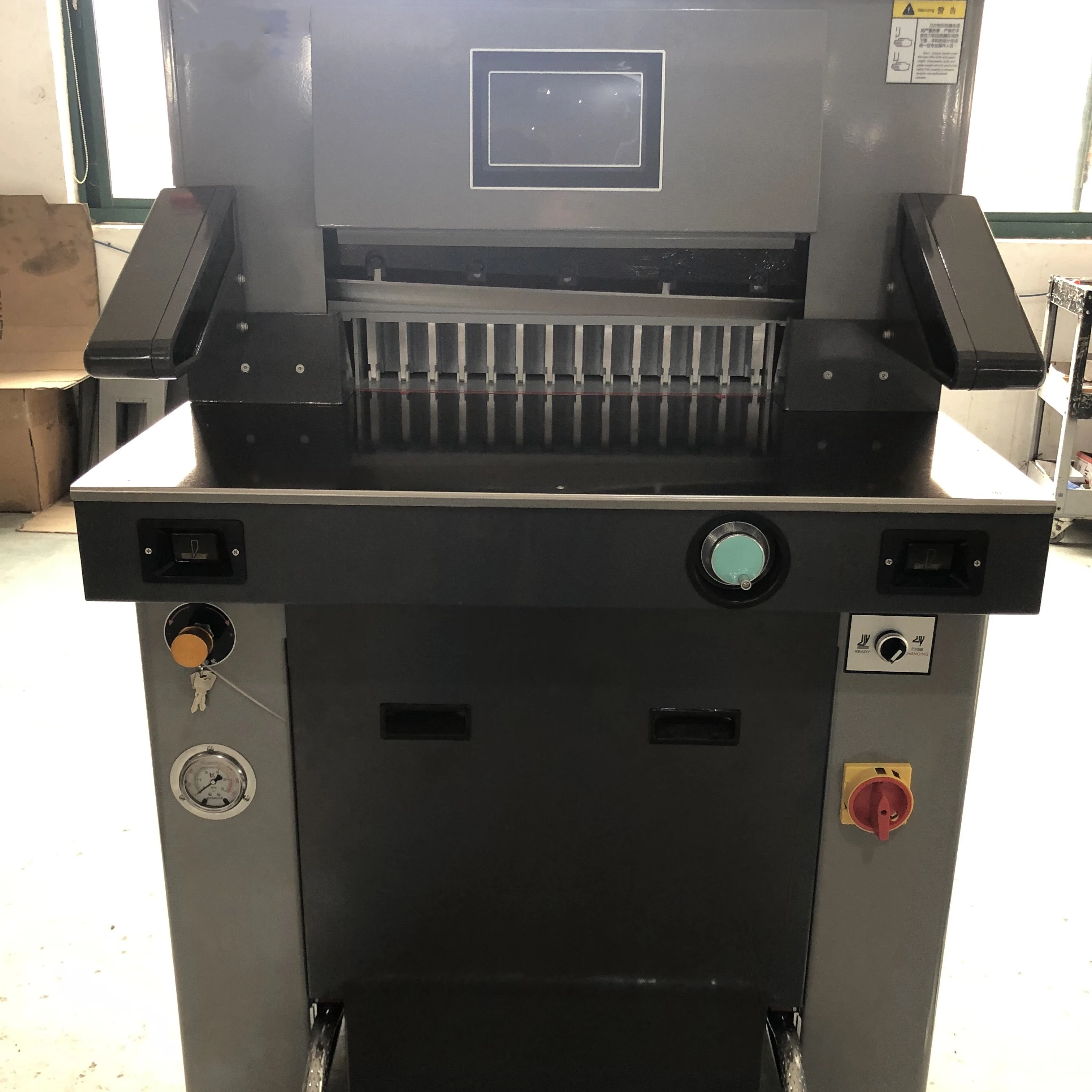 New Guillotine A3 paper Cutter Automatic Book Cutting Machine For Office use heavy duty