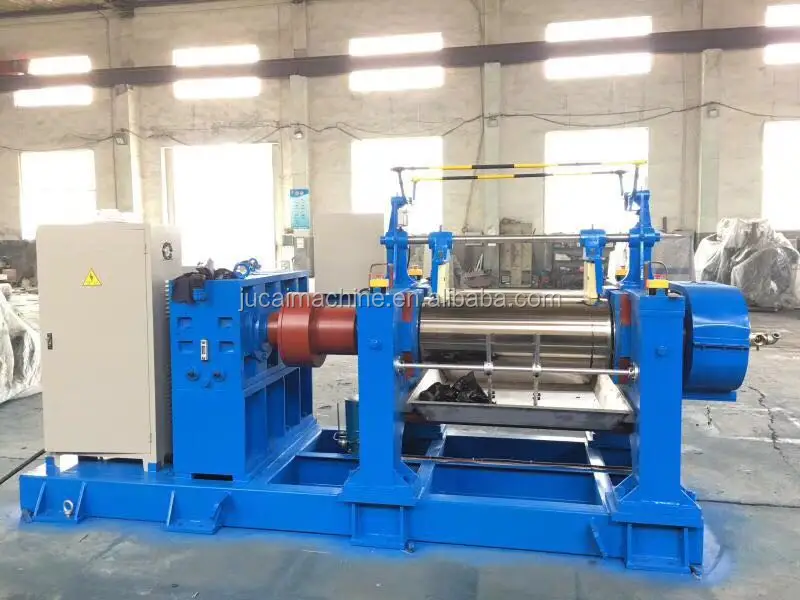 Used tyre two roll rubber mixing mill