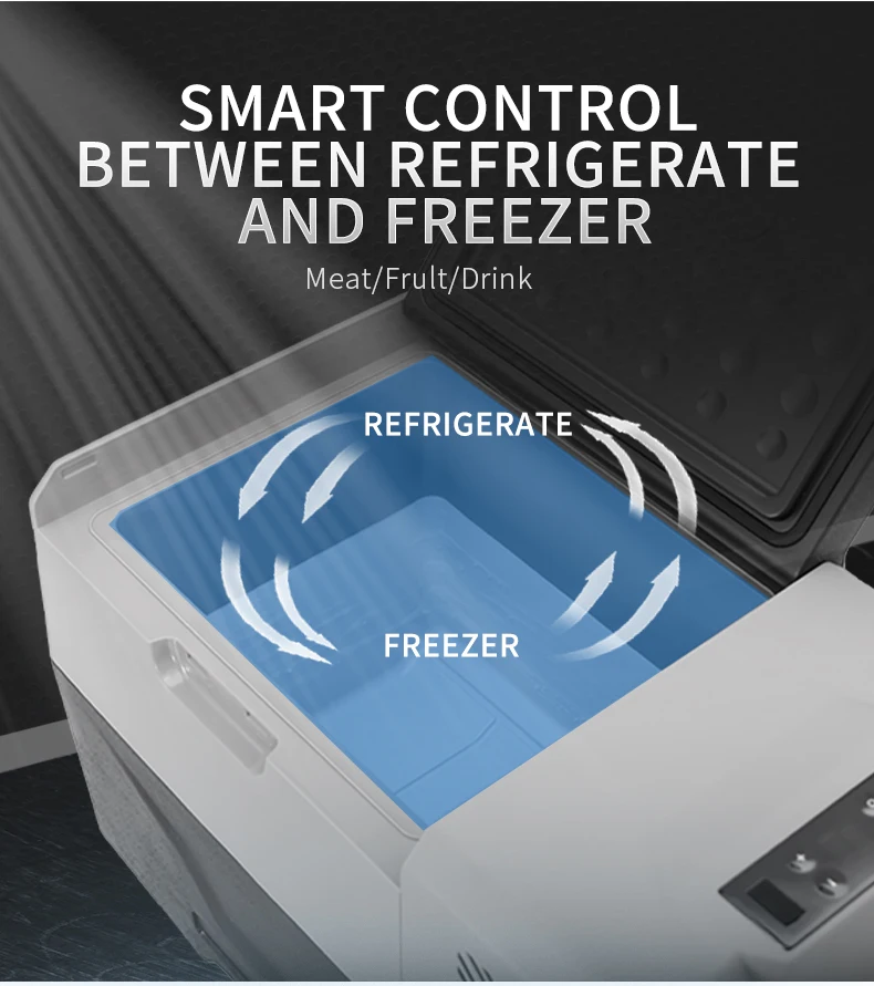 CX30 Overland Anti Vibration Compact Vehicle Coolers Car Fridges portable camping mini refrigerator for Truck RV Van Jeep Toyota