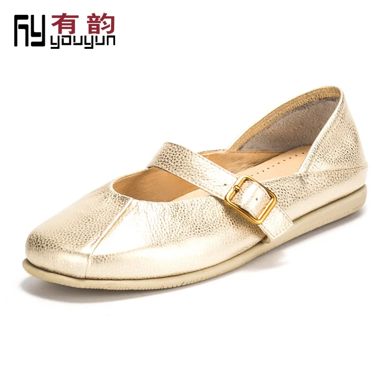 
fashion nude dance shoes pointe gold silver ballet flats shoes women 