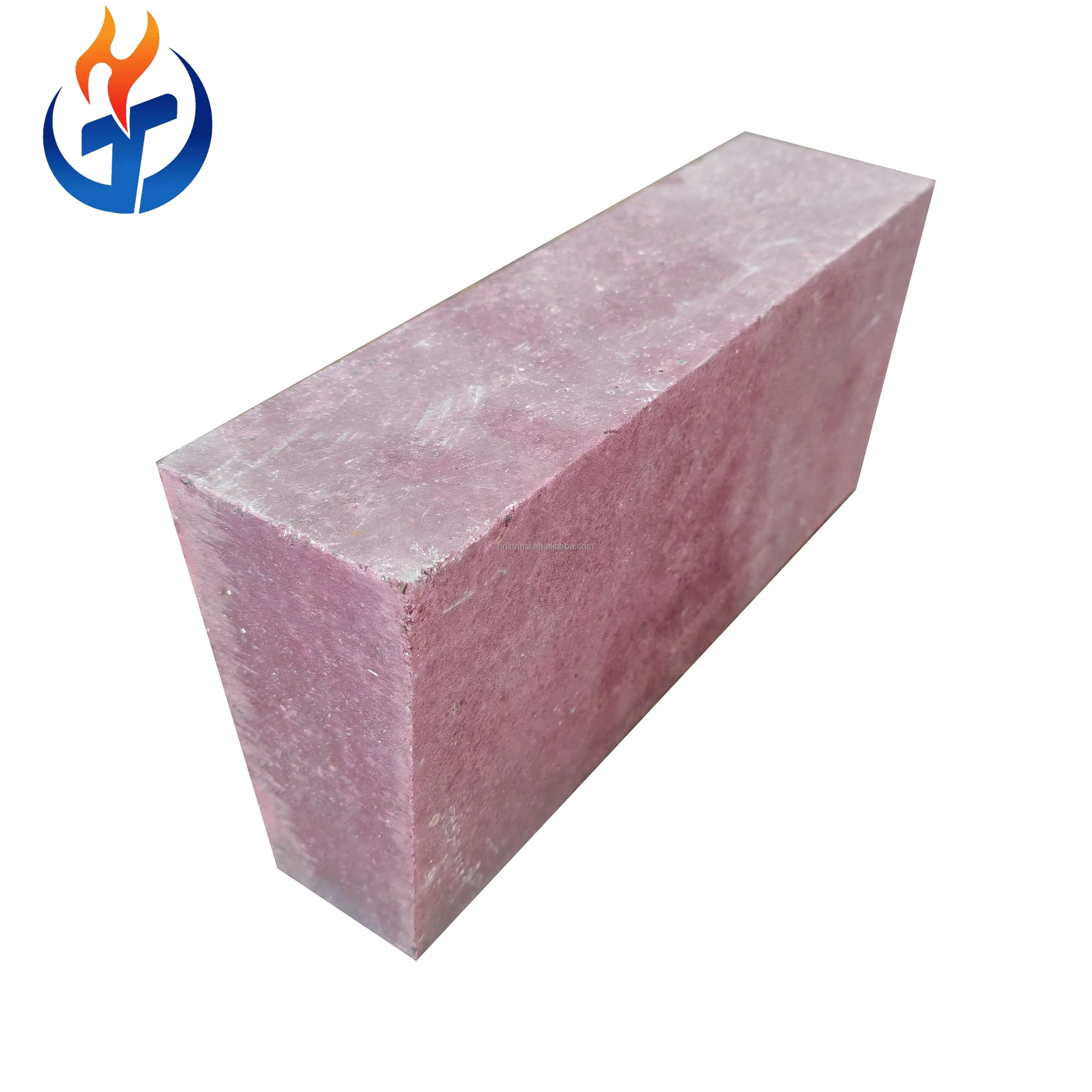 Popular Fused Cr Corundum Refractory Bricks High Purity Chrome Corundum Bricks for Zinc Smelting Furnace